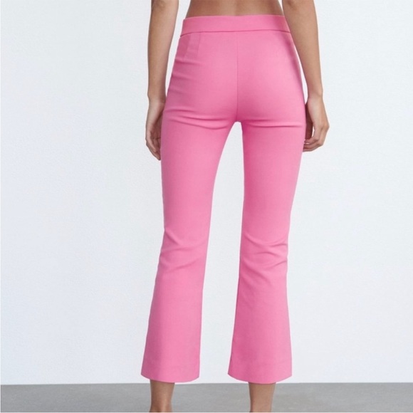 NWT Zara Mini Flare Trousers - Picture 2 of 5